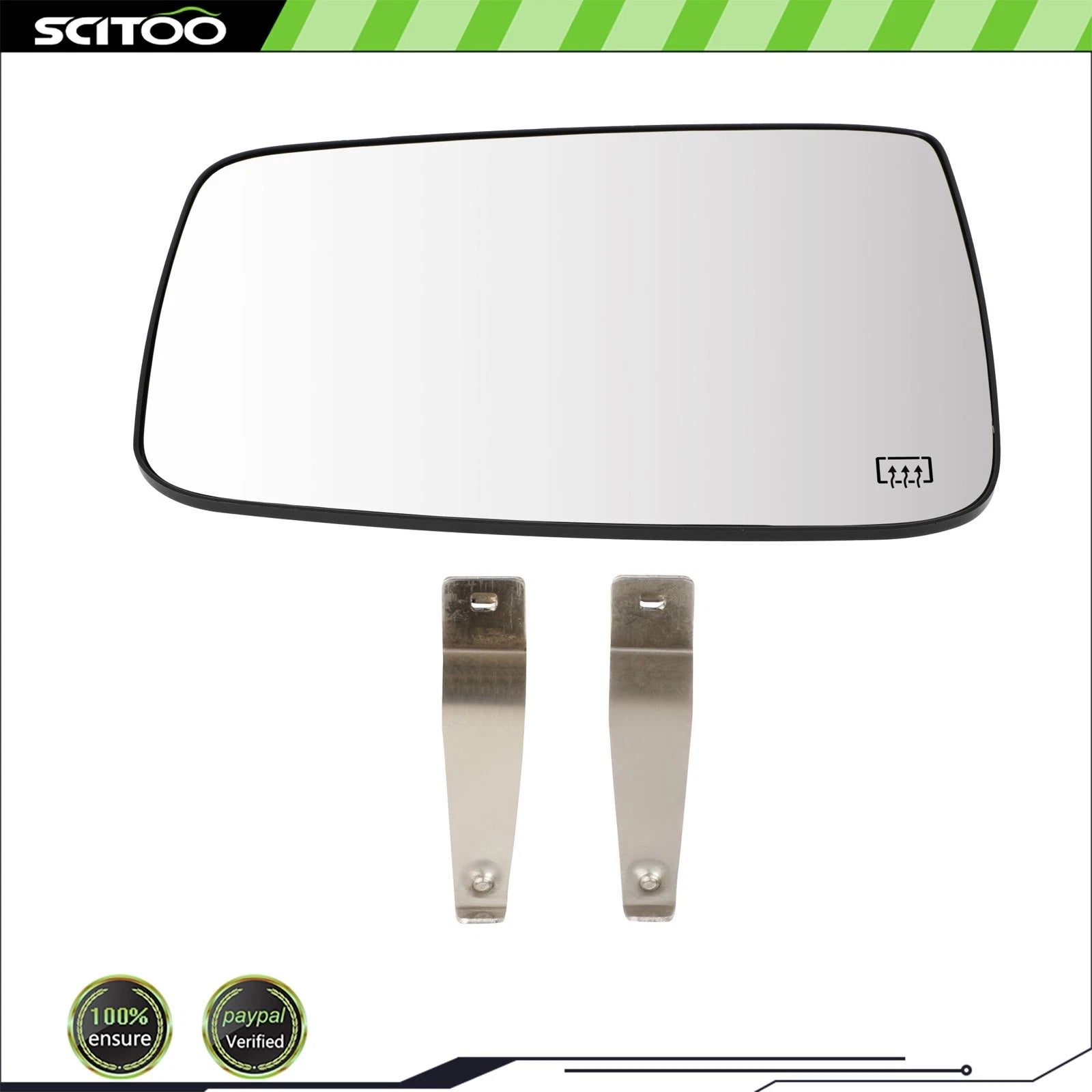 Heated Mirror Glass for Ram 1500 (2009–2018) Left Driver Side