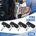 Set of 4 Tire Pressure Sensors TPMS 36236798726 for BMW 328i 528i 535i (2007–2013)
