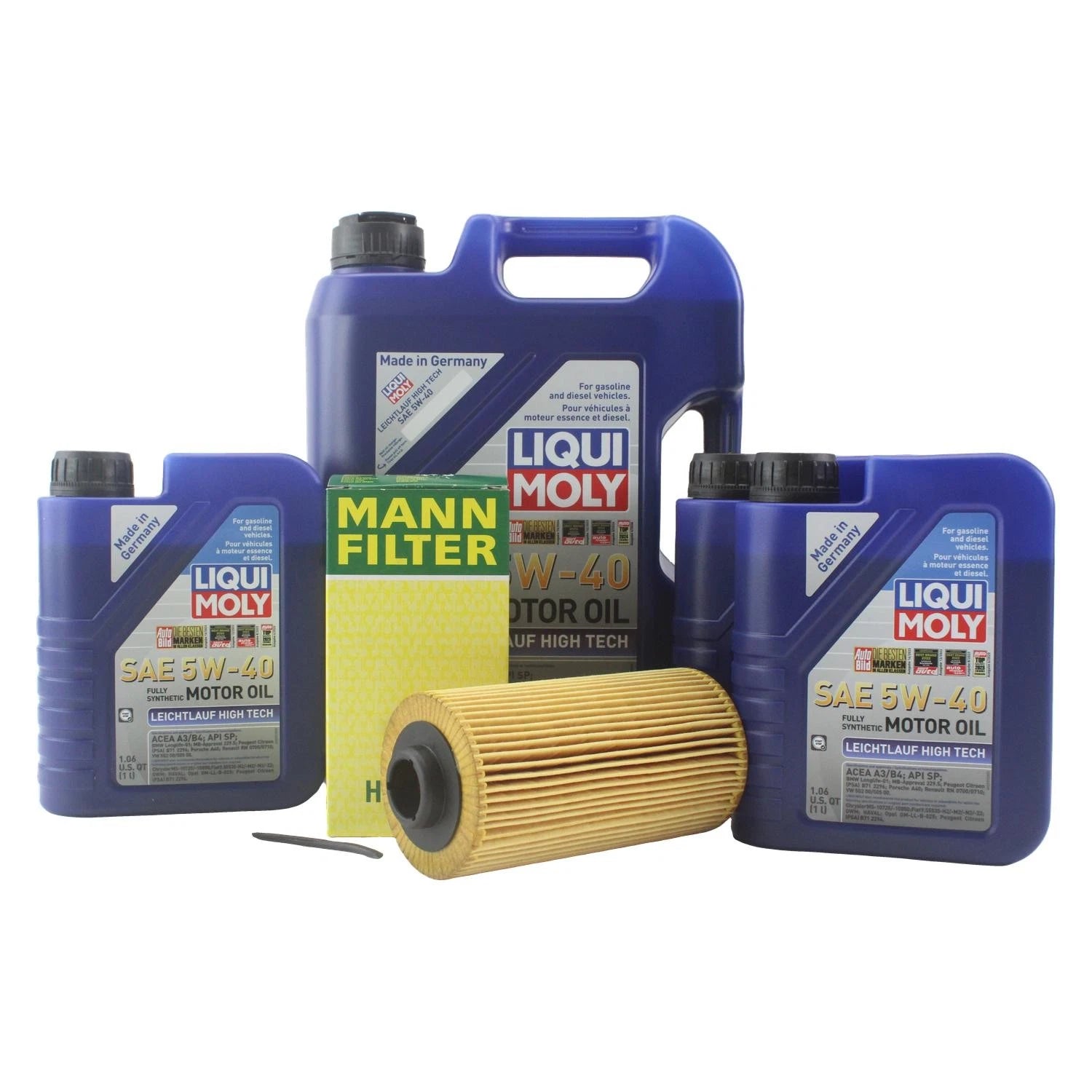 Oil Change Kit for BMW M60/M62 (1993–2003) - 8L Liqui Moly 5W-40