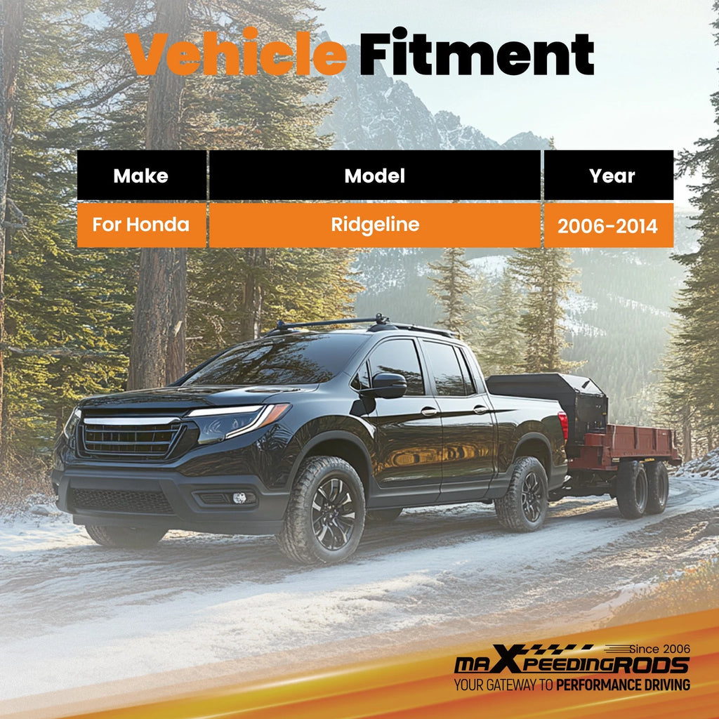 Class 3 Trailer Hitch for Honda Ridgeline (2006–2014) 2" Receiver 5000lbs