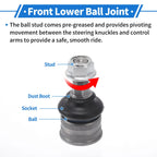 2X Front Lower Ball Joints for Mercedes-Benz E-Class (2002–2009) No. 2113230068