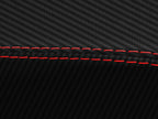 Sunvisors PVC Carbon Cover for BMW E36 E46 (1992–2004) Red Stitch