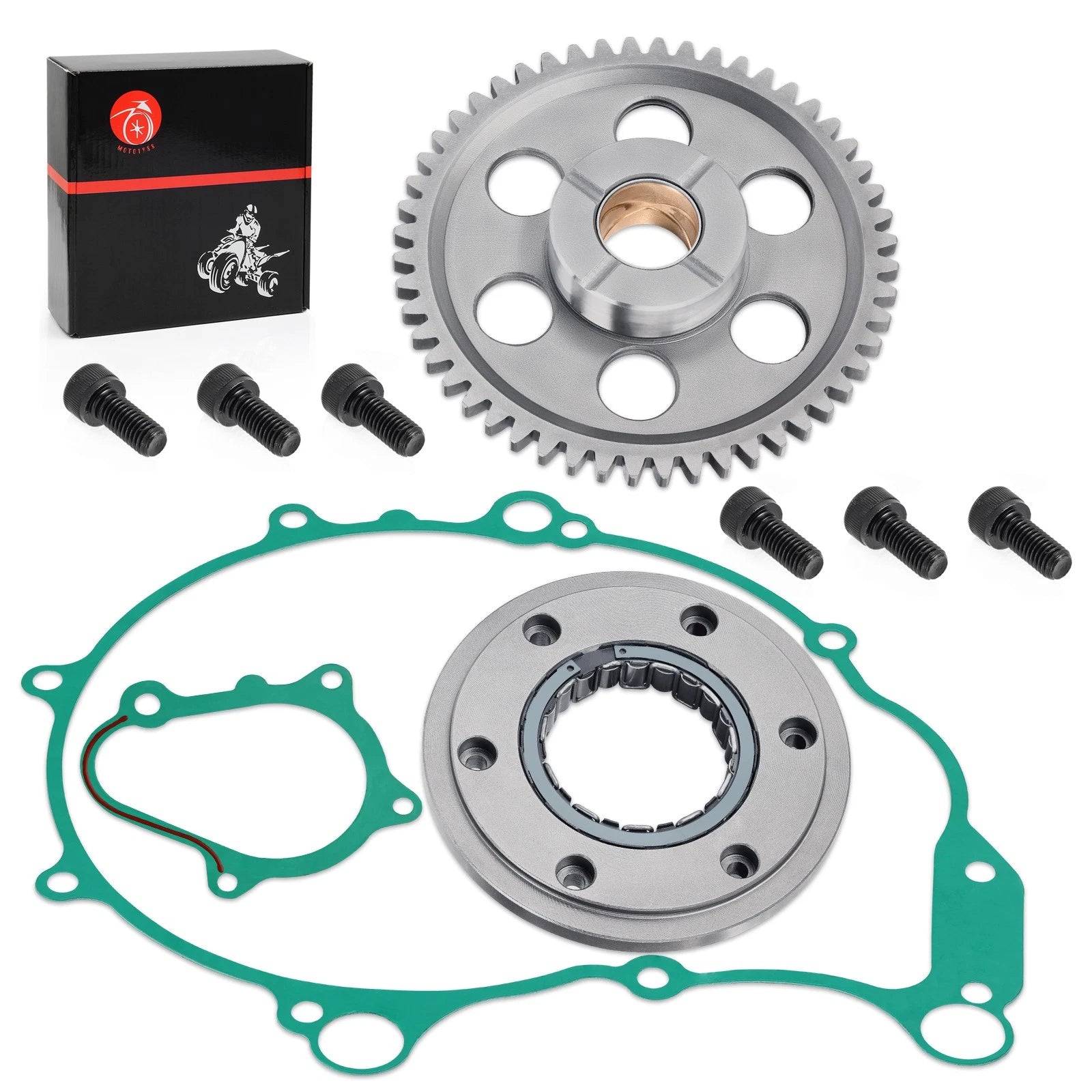 One Way Bearing Starter Clutch Gear for Yamaha Raptor 660 660R (2004–2005)