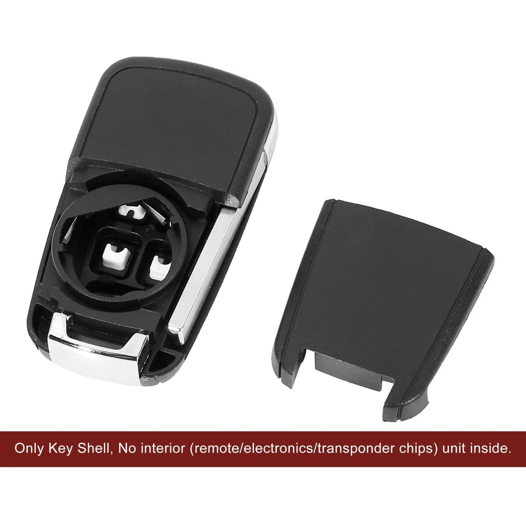 Key Fob Shell Case for Chevrolet Camaro (2010–2015) - 5 Button, Black