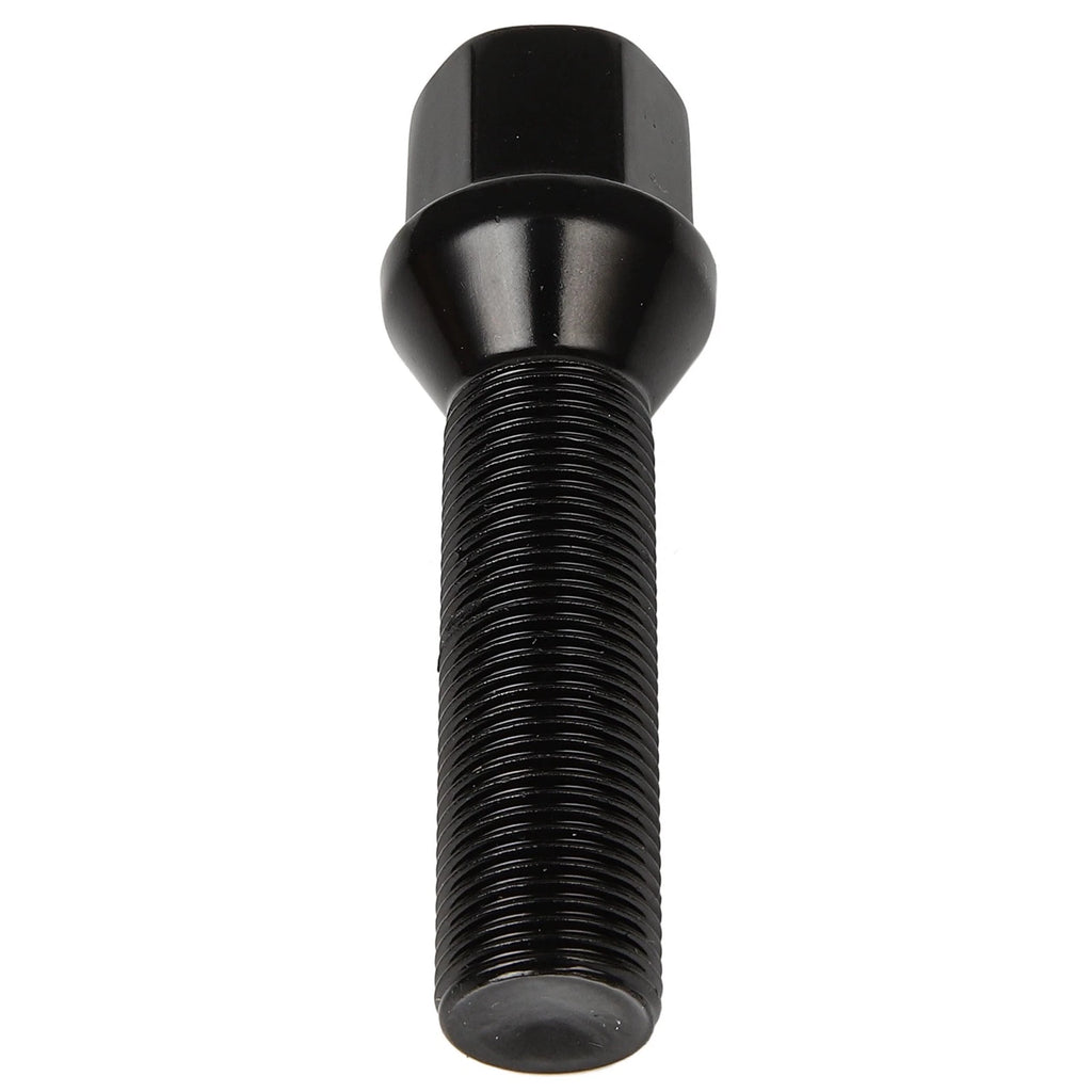Set of 20 Extended Lug Bolts 14x1.25 Black Cone Seat for BMW Mini Cooper