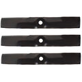 3X 16.5" Mulching Mower Blades for Scotts (Replaces M113517)