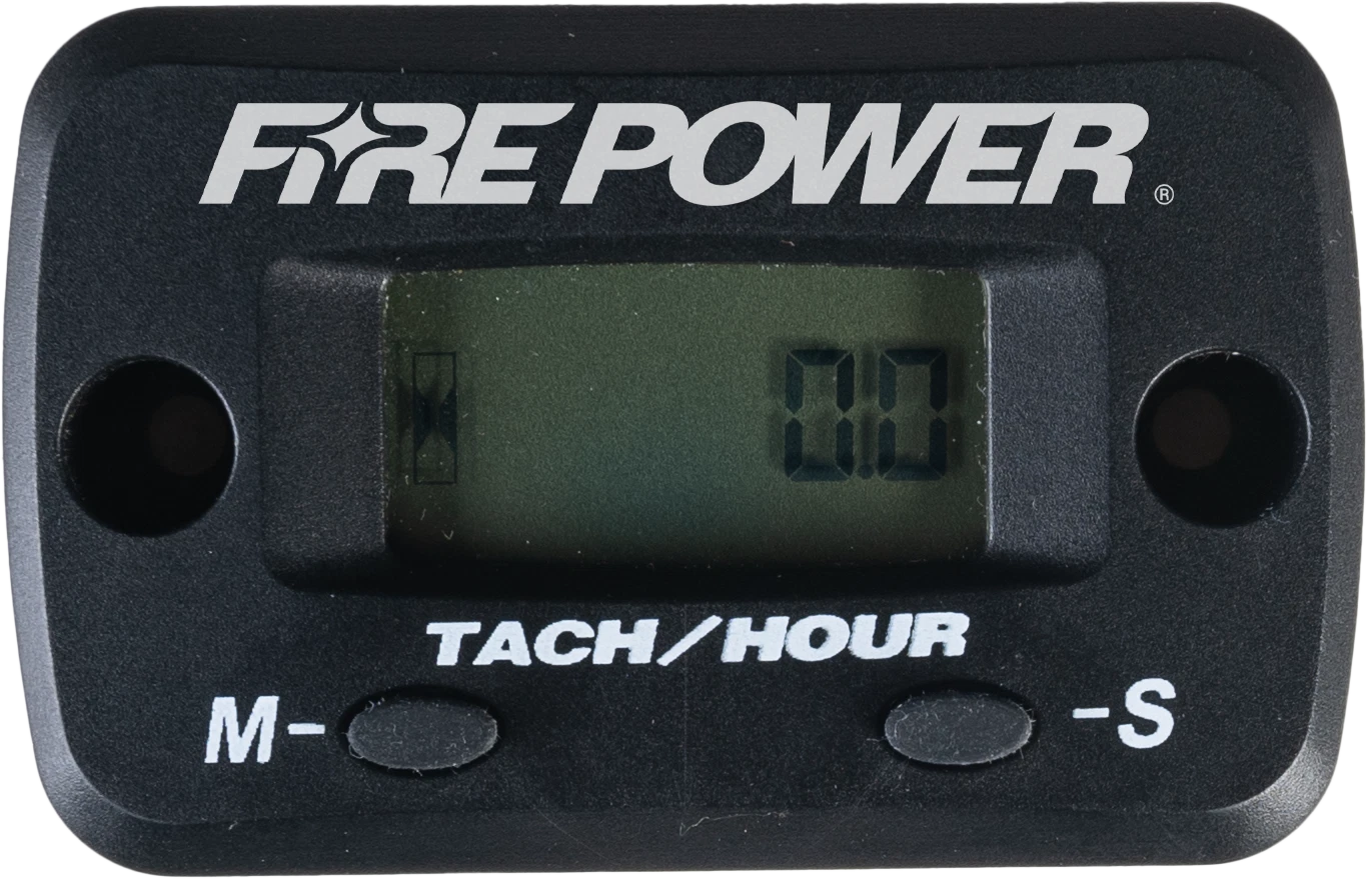 Fire Power RL-HM068 Hour Meter Tachometer for 2/4 Cycle Engines