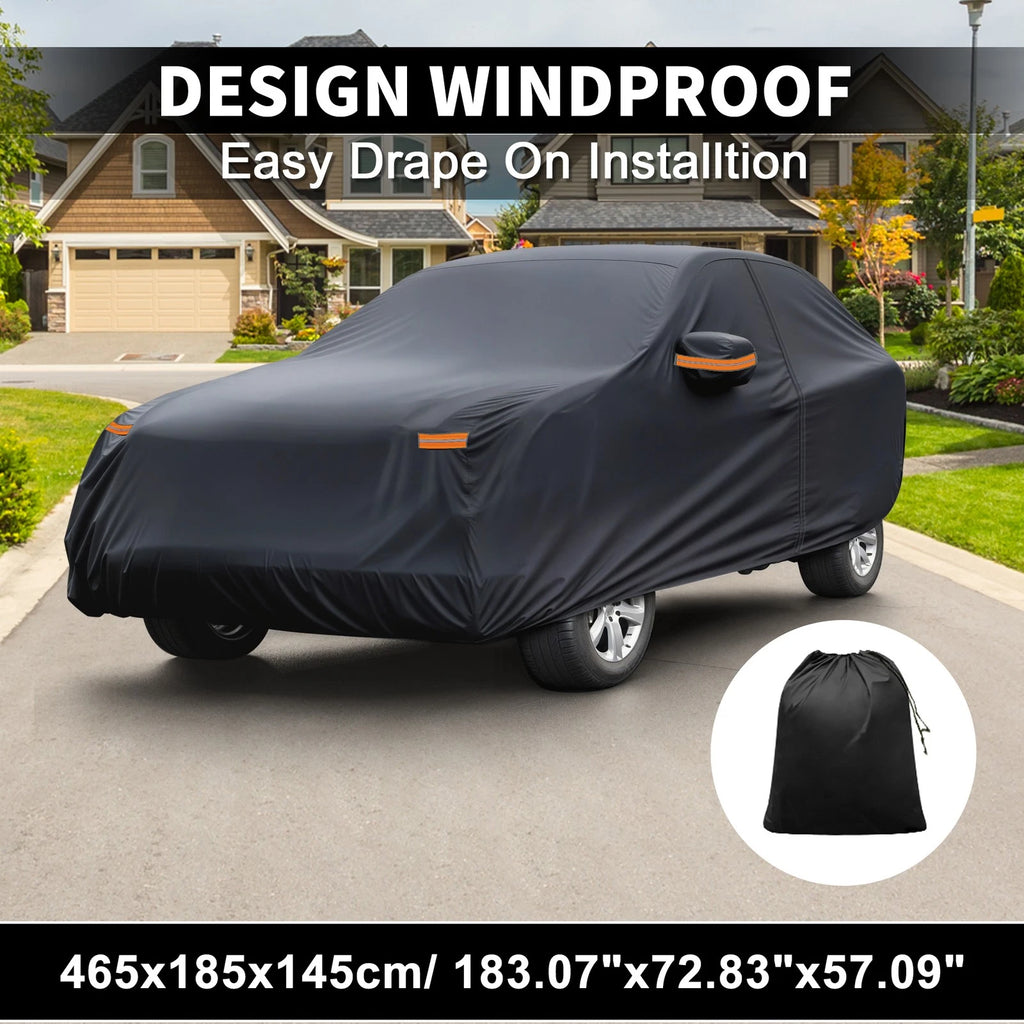 Waterproof Car Cover with Driver Door Zipper for Mazda CX-5 (2013–2023)