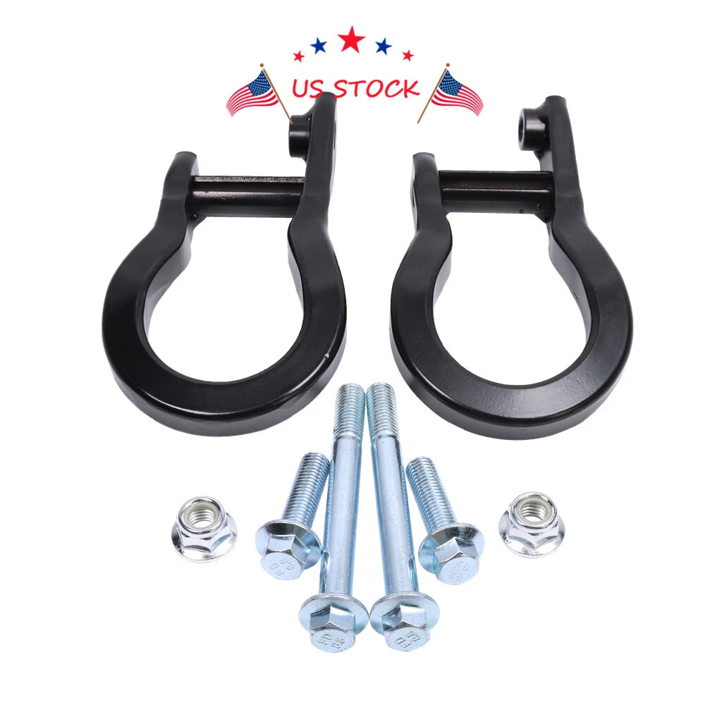 Front Tow Hooks for Chevrolet Silverado 1500 (2019–2022) - Black