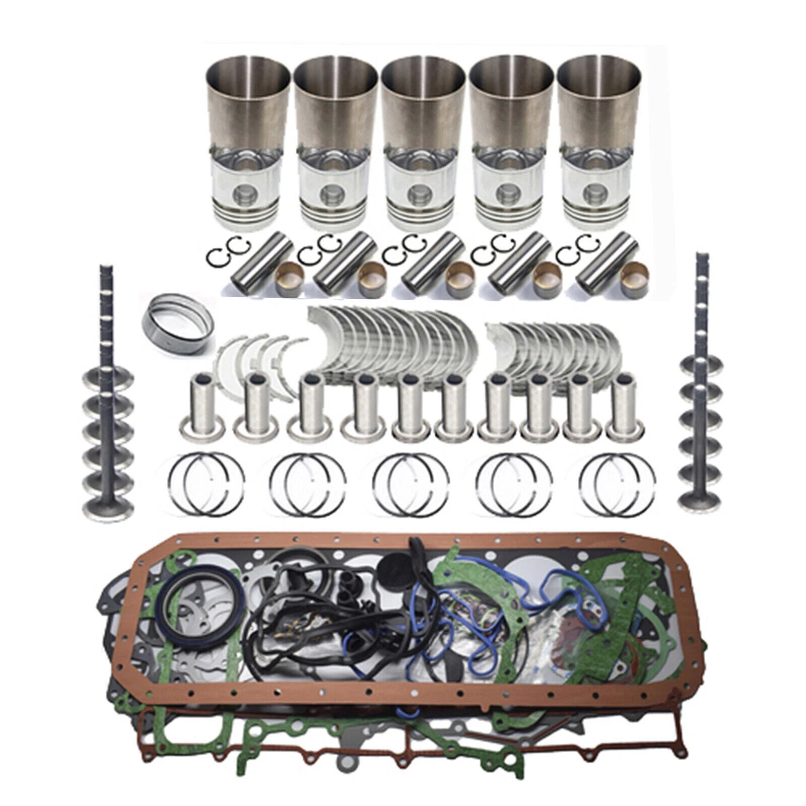 F2803 Overhaul Piston Rebuild Kit for Kubota M5400 M4700