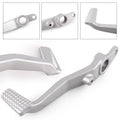 Silver Rear Brake Pedal for Kawasaki ZX9R (1998–2003) & ZX6R (2003–2004)