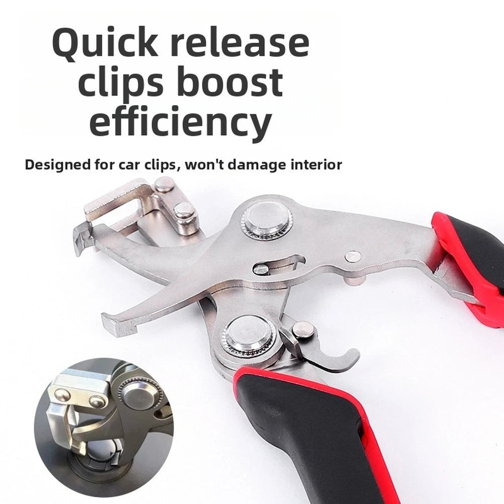 Auto Clip Removal Tool for Floor Mat, Engine Cover, Door Trim Fasteners
