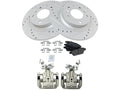 Rear Brake Pad Rotor Caliper Set for Mazda 6 (2006–2013) MP674SP