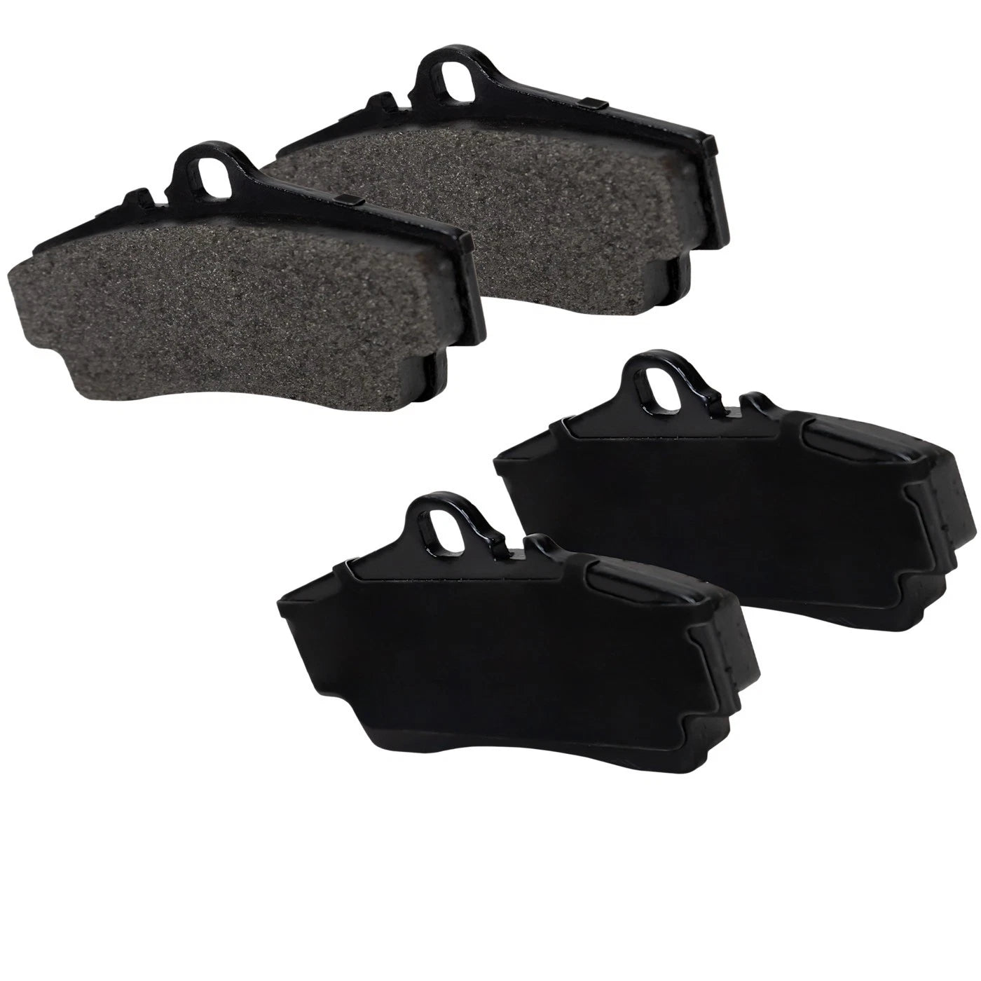 Set of 4 Rear Semi-Metallic Brake Pads for Porsche 911 (1999–2008)