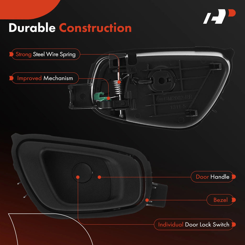 Rear Right Interior Door Handle for Chevy Spark (2013-2016)