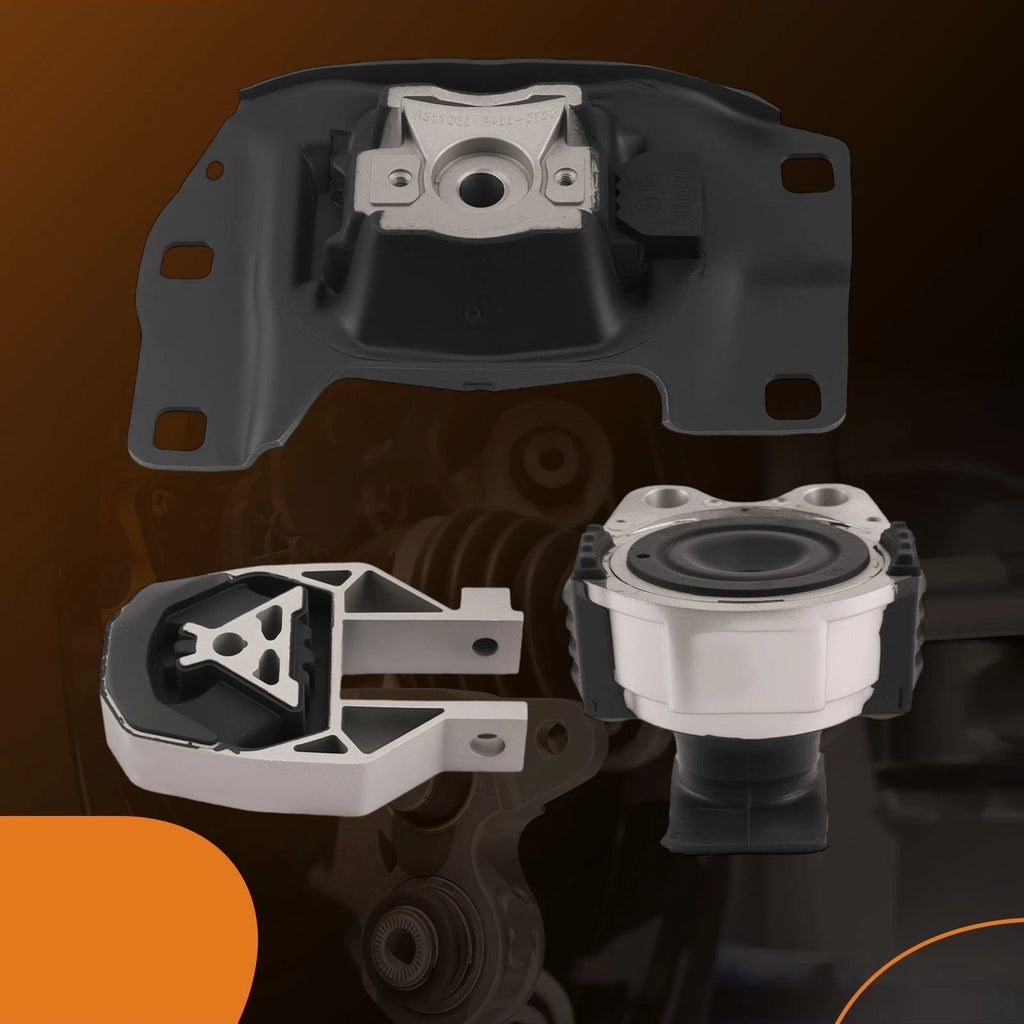 3X Engine Motor & Transmission Mount for Ford Focus 2.0L L4 (2012-2018)