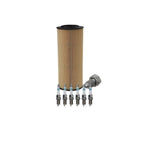 Wix Engine Oil Filter & Denso 6 Iridium Spark Plugs for Audi A4 Quattro