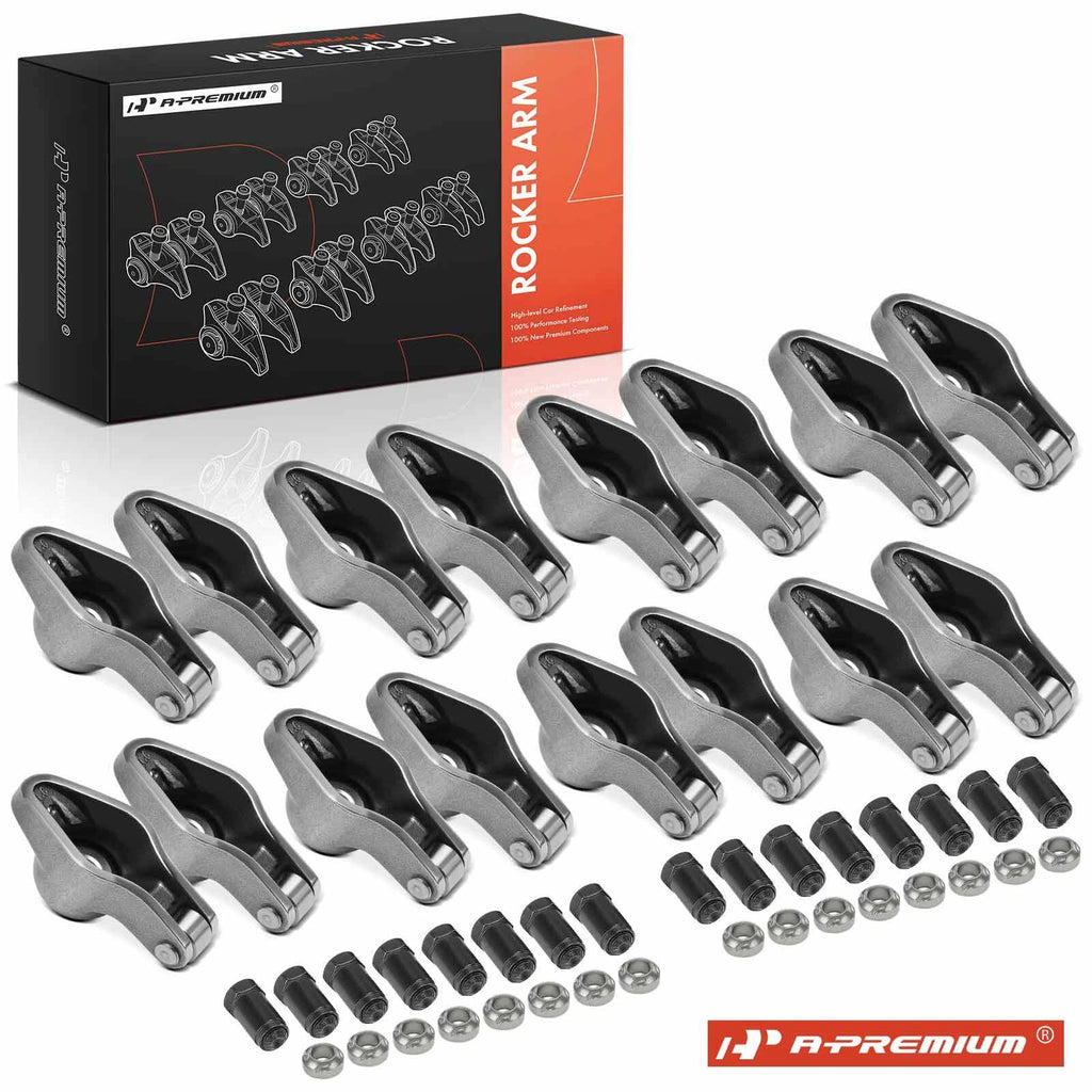 Set of 4 Roller Tip Rocker Arms for Chevy SBC 350 