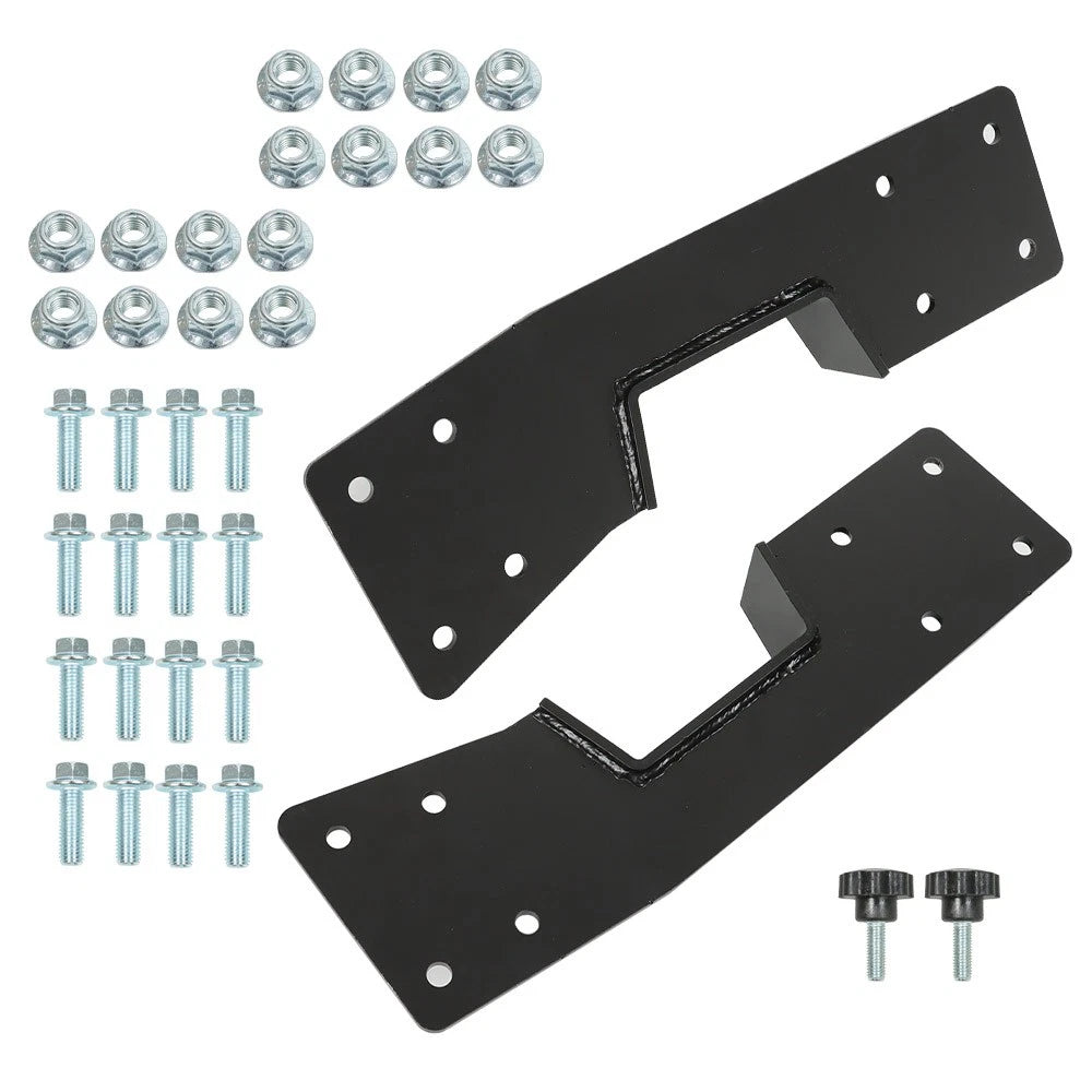 2X Rear Axle Lowering C Notch Flip Kit for Chevy Silverado 1500 (1999–2006)
