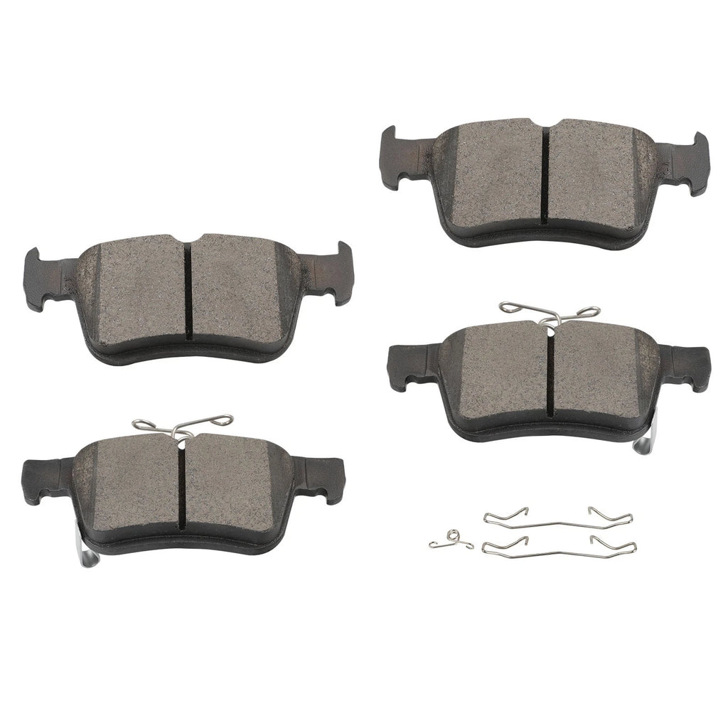 2X Rear Ceramic Brake Pads w/ Hardware for Acura RDX (2019–2021)