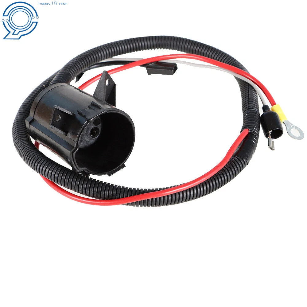 DC Charger Plug Receptacle for Club Car Precedent 48V Golf Cart (2004–Present)