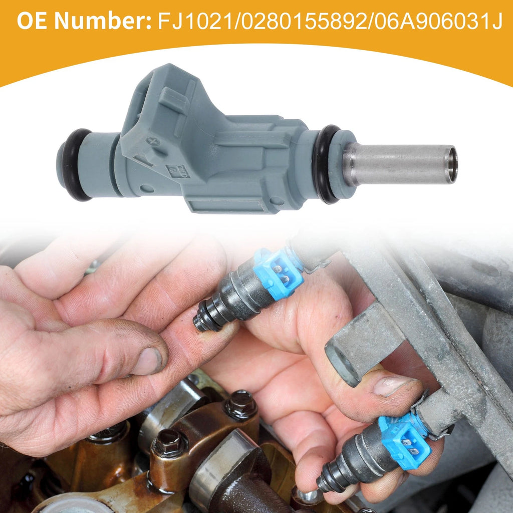 1 Pc Fuel Injector No.FJ1021 for Audi TT Quattro (2000–2002)