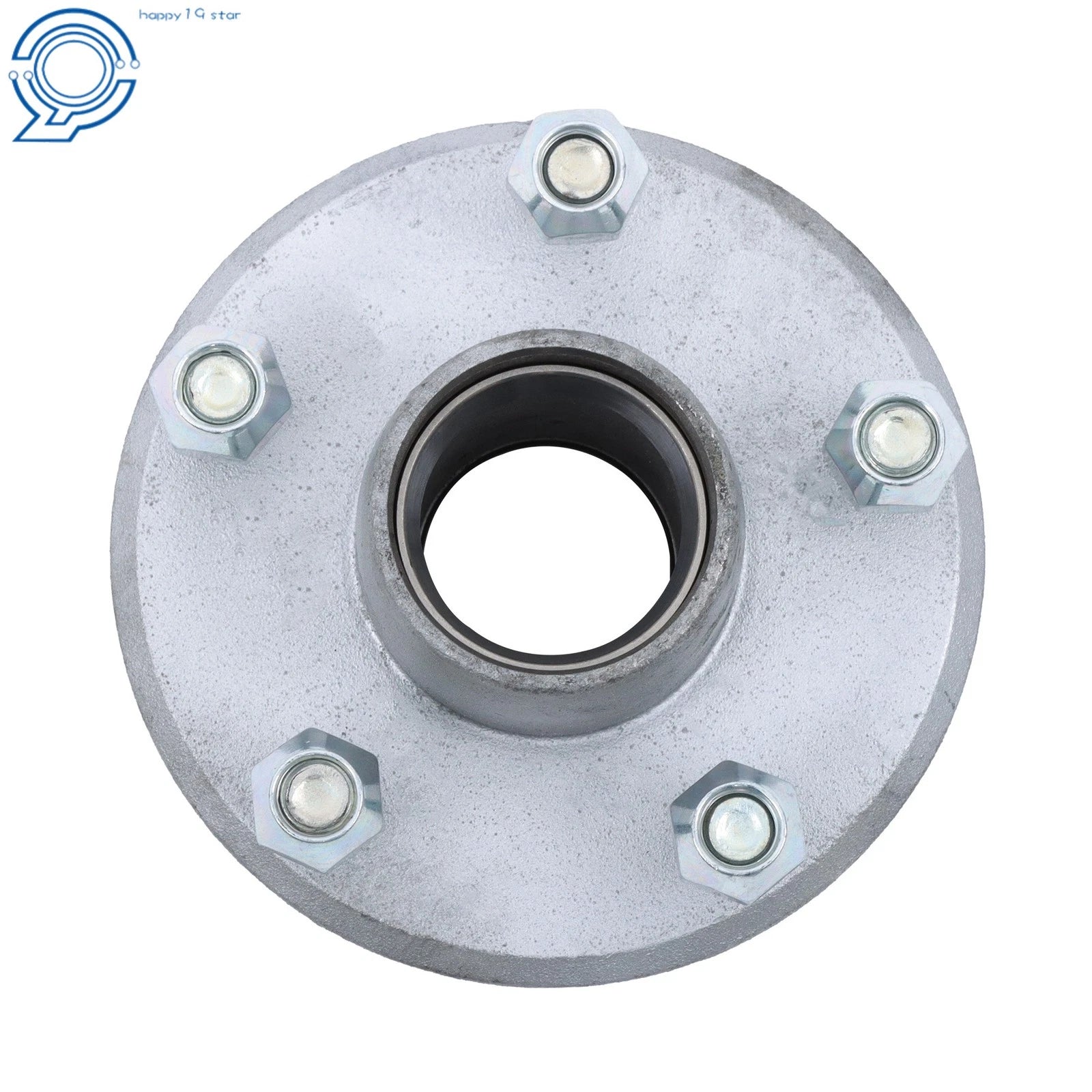 Galvanized Trailer Hub for Utility or Boat Trailer (5 on 4.5)