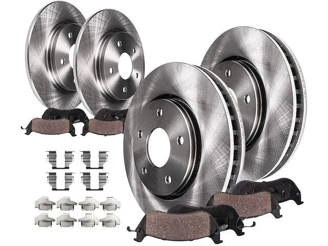 Brake Pad and Rotor Kit for Mazda 3 (2019–2023) XJ441TM