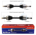 Set of 2 Front CV Axle Shafts for Chevrolet Buick Cadillac XTS (2013–2019)