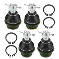Set of 4 Upper and Lower Ball Joints for Suzuki KingQuad 450 500 700 750 (2005–2023)