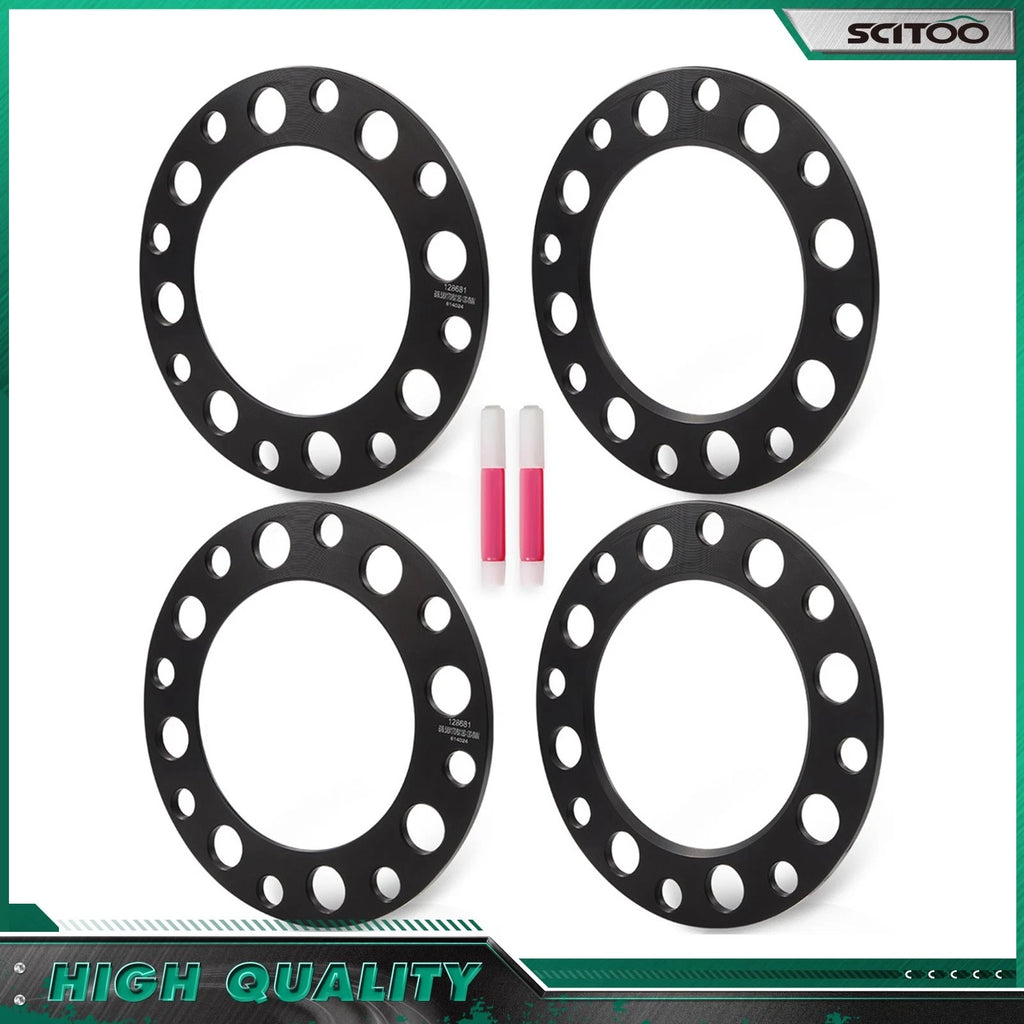 Set of 4 Wheel Spacers 8x6.5 8x170 8x180 6mm for Dodge Ram 2500 3500 (1994–2010)