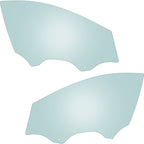 Set of 2 Door Glasses for Chevy (Front Driver & Passenger Side)