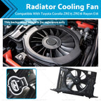 Radiator Cooling Fan for Toyota Rayon E18 1.8GS (2016) 7ZR-FE