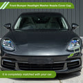Left Washer Nozzle Cover for Porsche Panamera 2017-2021 Black