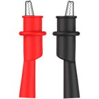 T1101 Test Clip for Multimeter (12.6 Inch) - Silicone Insulated Probe Clips