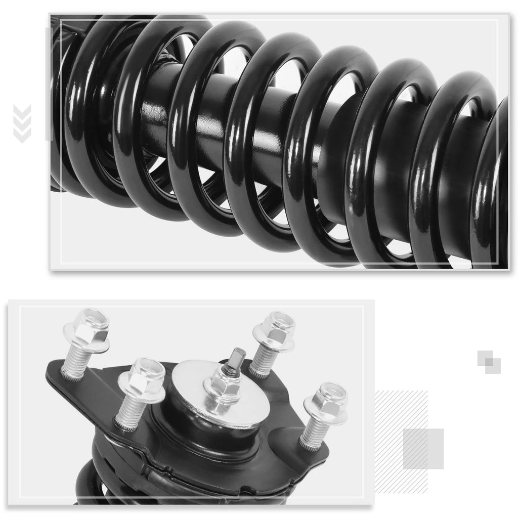 Complete Front Struts Assembly w/Coil Springs for Jeep Liberty/Dodge Nitro (2002–2012)