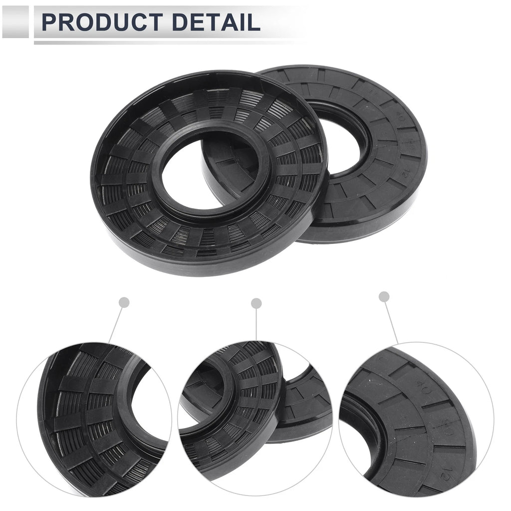 Set of 5 Oil Seal Rotary Shaft Seal for Various Models (40x90x12mm)