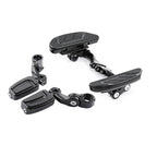 Passenger Floorboards with 1-1/4" Highway Footpegs for Harley Touring (1993–2025)
