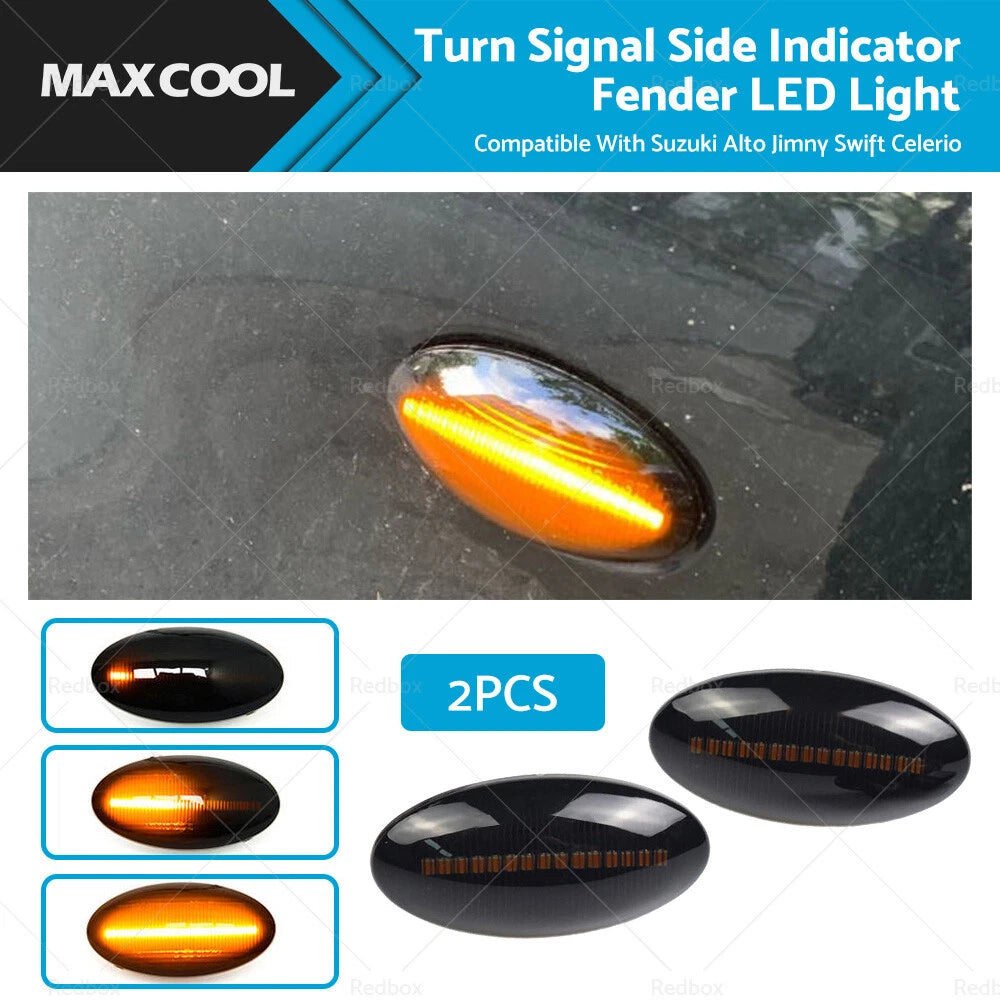Dynamic LED Side Indicator Light for Suzuki Alto Jimny Swift Celerio