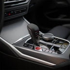 Real Carbon Fiber Gear Shift Cover for BMW M2 M3 M4 X3M (2022-2023)