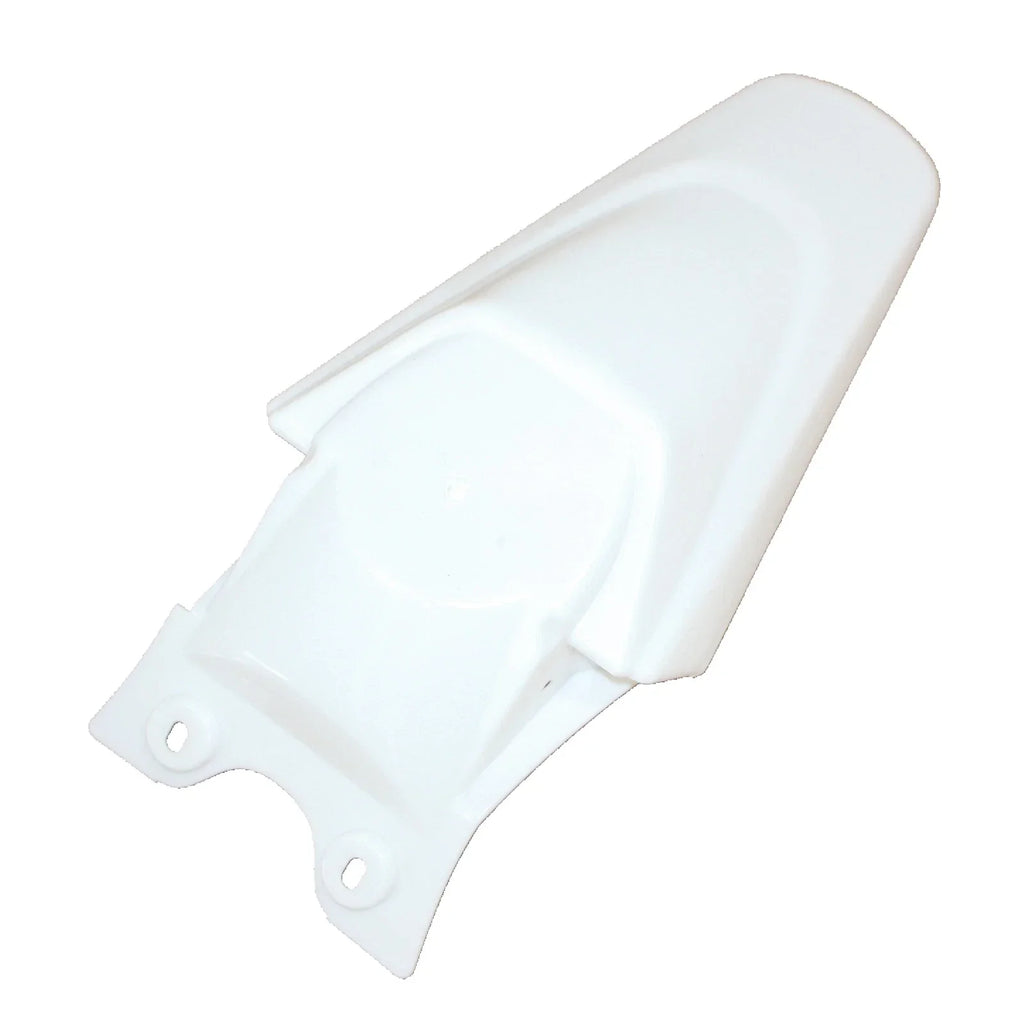 White Plastic Rear Tail Mud Guard Fender for KLX110 (2002-2023)
