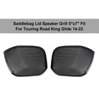 5" x 7" Saddlebag Lid Speaker Grill for Road King Touring Glide (2014–2022) T9