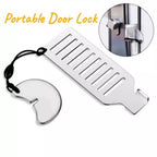 Portable Door Lock Hardware Safety Tool for Home Privacy Travel Hotel