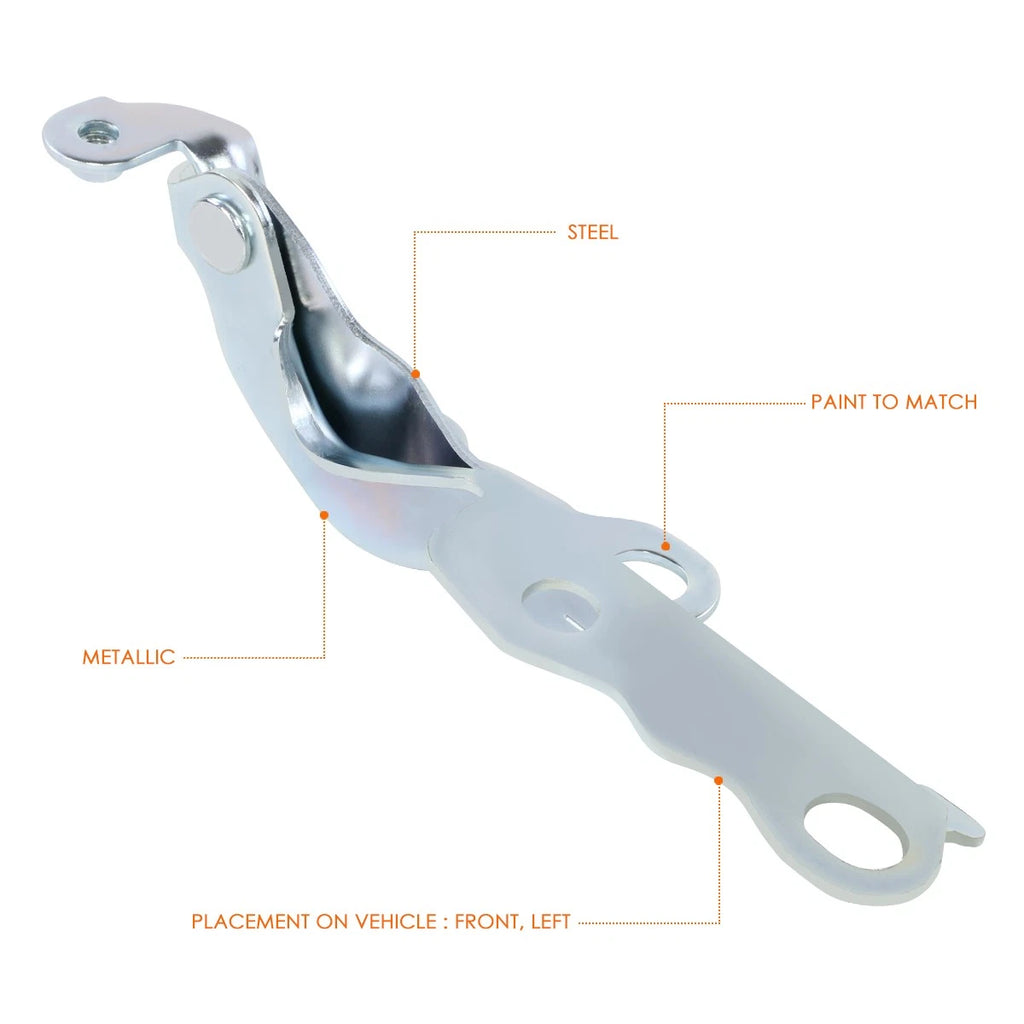 LH Driver Side Steel Engine Hood Hinge for Toyota Corolla/Matrix (2003–2008)