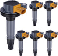 6X Ignition Coil Pack for Ford F-150, Explorer, Lincoln Ecoboost (2011–2023)