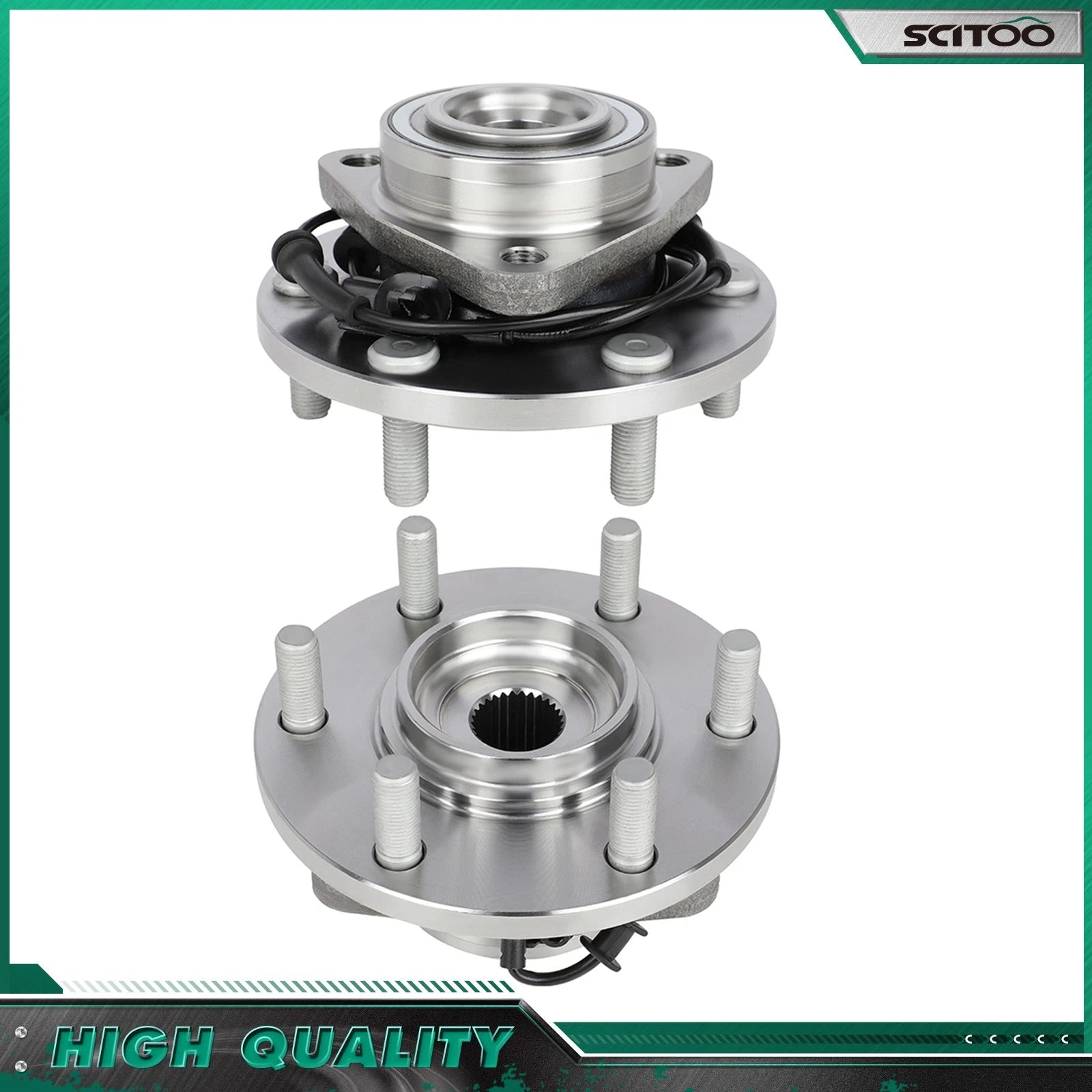 2X Front Wheel Bearings Hub for Infiniti QX80 QX56 (2011–2023)