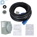 25Ft Generator Extension Power Cord for Power Inlet Box