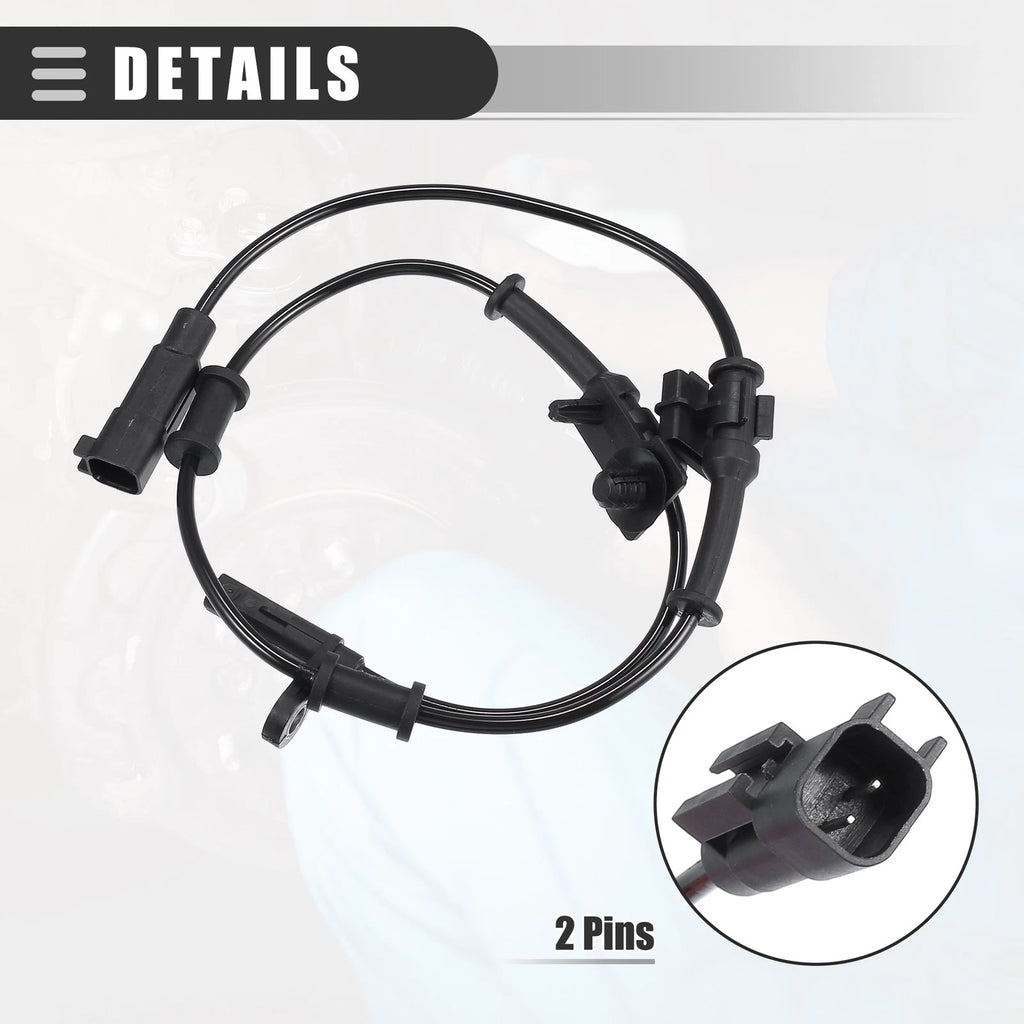 ABS Wheel Speed Sensor for Chrysler 300 (2015–2020) NO. 68199987AC Black