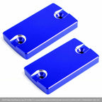 2X Front Brake Fluid Reservoir Cap Blue for Suzuki Bandit1250/S/F (2007–2016) SV1000 T9
