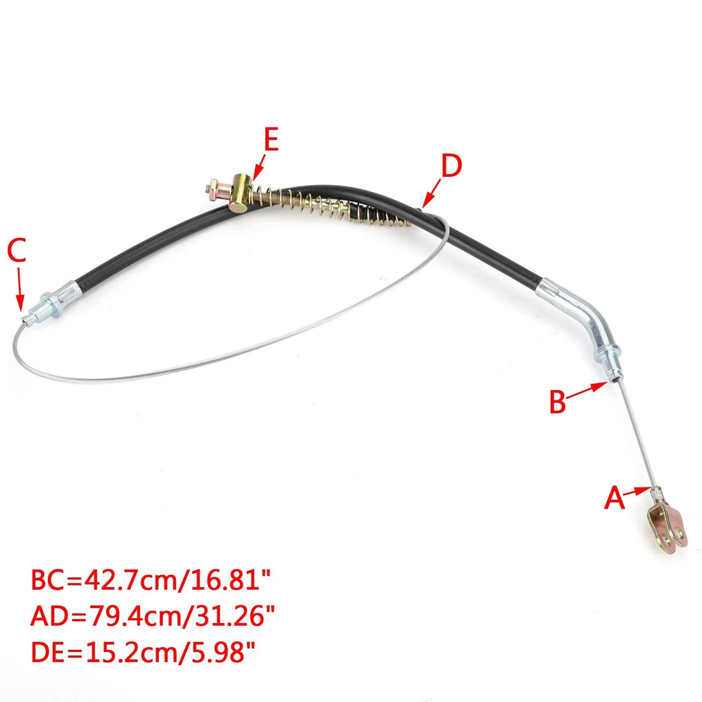 Rear Brake Cable for Yamaha XV250 Virago (1988–2007), V-Star (2008–2018) #2UJ-26351-00